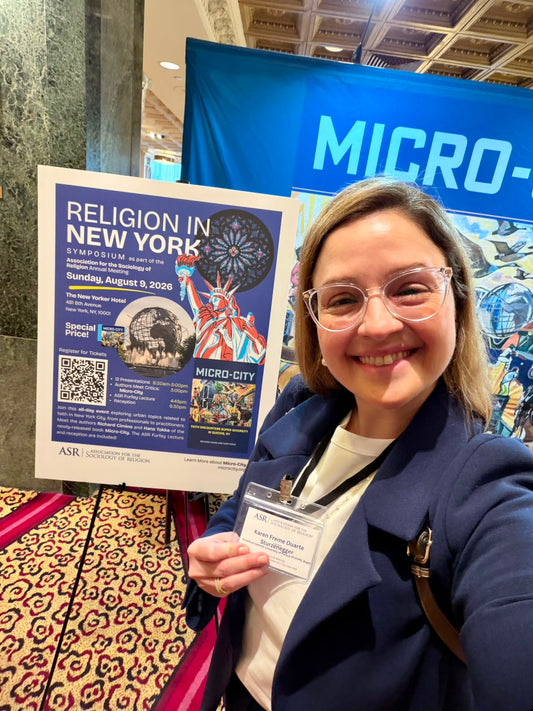 Professora da Faculdade Vicentina participa de congresso internacional em Nova York